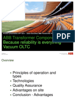 Dokumen.tips Abb Powerpoint Transformer Components Because Reliability is Everything Vacuum Oltc