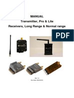 Manual Transmitter, Pro & Lite Receivers, Long Range & Normal Range