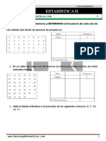 29 Estadística II Quinto de Primaria