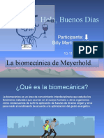 La Biomecánica de Meyerhold.