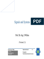 Signals and Systems 1: Prof. Dr.-Ing. I.Willms