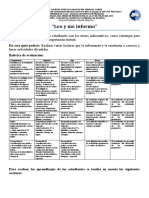 Rubrica de Evaluacion Guia 3