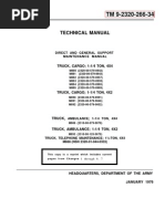 ARMY TM 9-2320-266-24 Mantainance Manual Dodge M880 1-¼ TON 4X4 JAN76