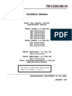 ARMY TM 9-2320-266-24 Mantainance Manual Dodge M880 1 - TON 4X4 JAN76