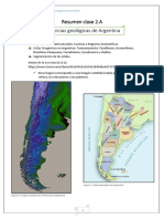 Resumen Geología Argentina