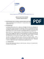 001 Orden de Trabajo de Emergenci Llalli Poste Chocado