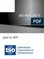 ISO 9001 2015 Conceptos basicos