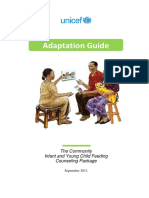 Adaptation_Guide IYCF Oct_2012