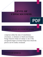 Level of Consciousness