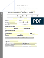 I-20 Application Form Fillable