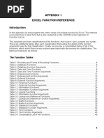 APPENDIX 01 Functions Reference