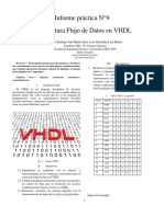 Arquitectura Flujo Datos VHDL