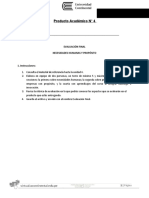 Producto Académico N 4 (Evaluación Final)