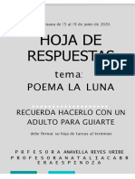 Hoja de Respuesta Poema La Luna 3