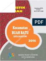 Statistik Daerah Kecamatan Buahbatu 2016 