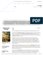 Cultura brasileira fornece contrapeso ao imperialismo, diz filósofo Peter Sloterdijk - Instituto Humanitas Unisinos - IHU