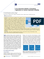 2014ion Association Versus Ion Interaction Models in Examining