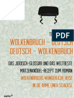 Wolkenbruch Jiddisch Glossar