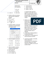 Taller de Matematicas Grados 6°