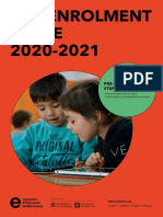 Pre-Enrolment Guide 2020-2021