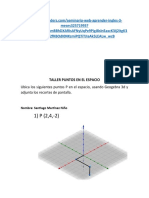 Taller Puntos en El Espacio