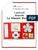 lapbook geografia_ nazioni europee_scheda