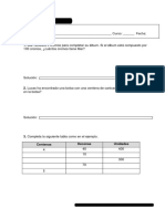 Evaluacion Mate 2º Primaria Tema 1