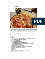 Resep Pizza Sederhana