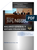 Analisis Financiero de La Empresa Nestle