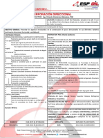 Perforación Direcciona0l PhD. Orlando Zambrano