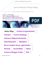 Light-Worker Psychic Readings & Energy Healing, Heather Home