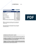 TEMA 4 - Plantilla Margen de Contribución y Punto de Equilibrio