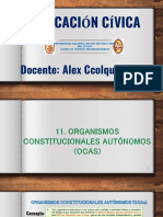 Balota 11. Organismos Constitucionales Autónomos (Ocas)