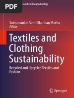 Textiles and Clothing Sustainability Recycled and Upcycled Textiles and Fashion Recycled and Upcycled Textiles and Fashion