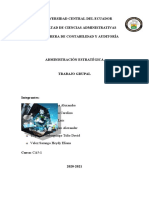 TRABAJO GRUPAL 1 - Planeación Estratégica