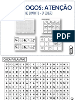 Jogo da Atenção: Passatempo Grátis Para Imprimir. Teste Seu