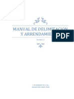 Manual de Delimitación y Arrendamiento