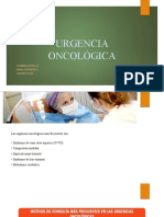 Urgencia Oncológica