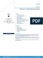 Rail-To-Rail 1.8 V High-Speed Dual Comparator: Features