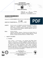 Directiva 0145-2015 Depositos Armas Decomisadas