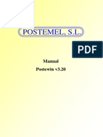Manual Postewin v3.20