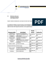 Calendario Diplomados Opción de Grado 2021-1