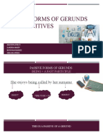Passive Forms of Gerunds and Infinitives