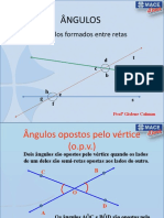 Ângulos Entre Retas - 8° Ano - 1 Aula