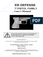 Heizer Defense: Pocket Pistol Family Owner's Manual