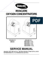 Sm Invacare Concentrador de Oxigeno 3&5&6