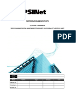 Protocolo Pruebas Fat - CCTV Distrital