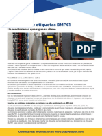 BMP61 Sellsheet Europe Spanish