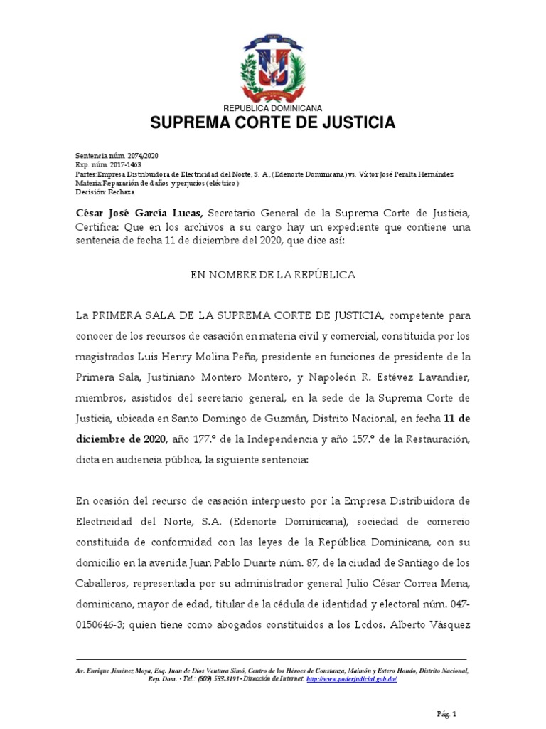 Reporte2017 1348 | PDF | República Dominicana | Sentencia (ley)