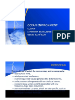 Ocean Environment and Wave Theory